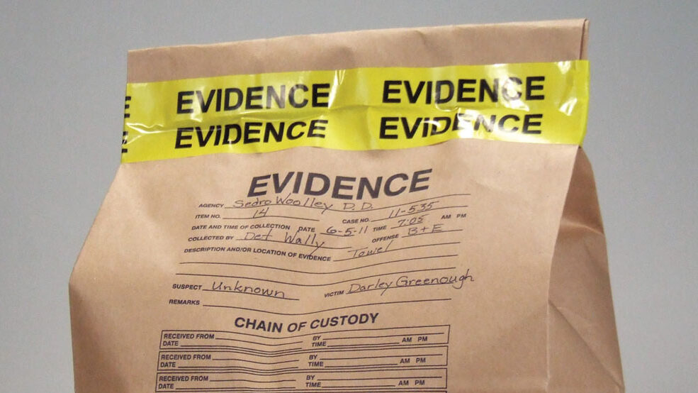 Evidence bag